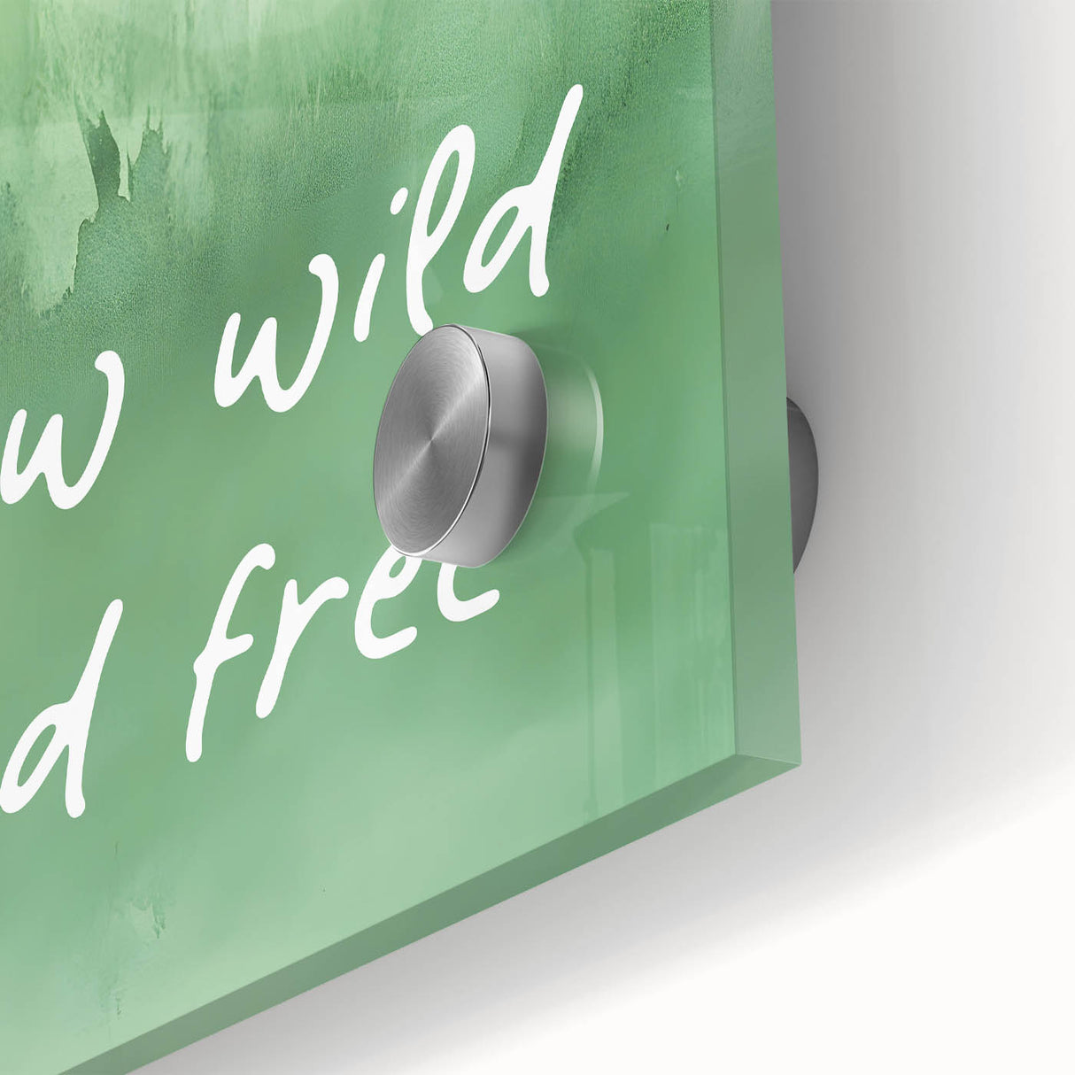Grow Wild and Free Nursery Wall Art – Kids Room & Baby Decor