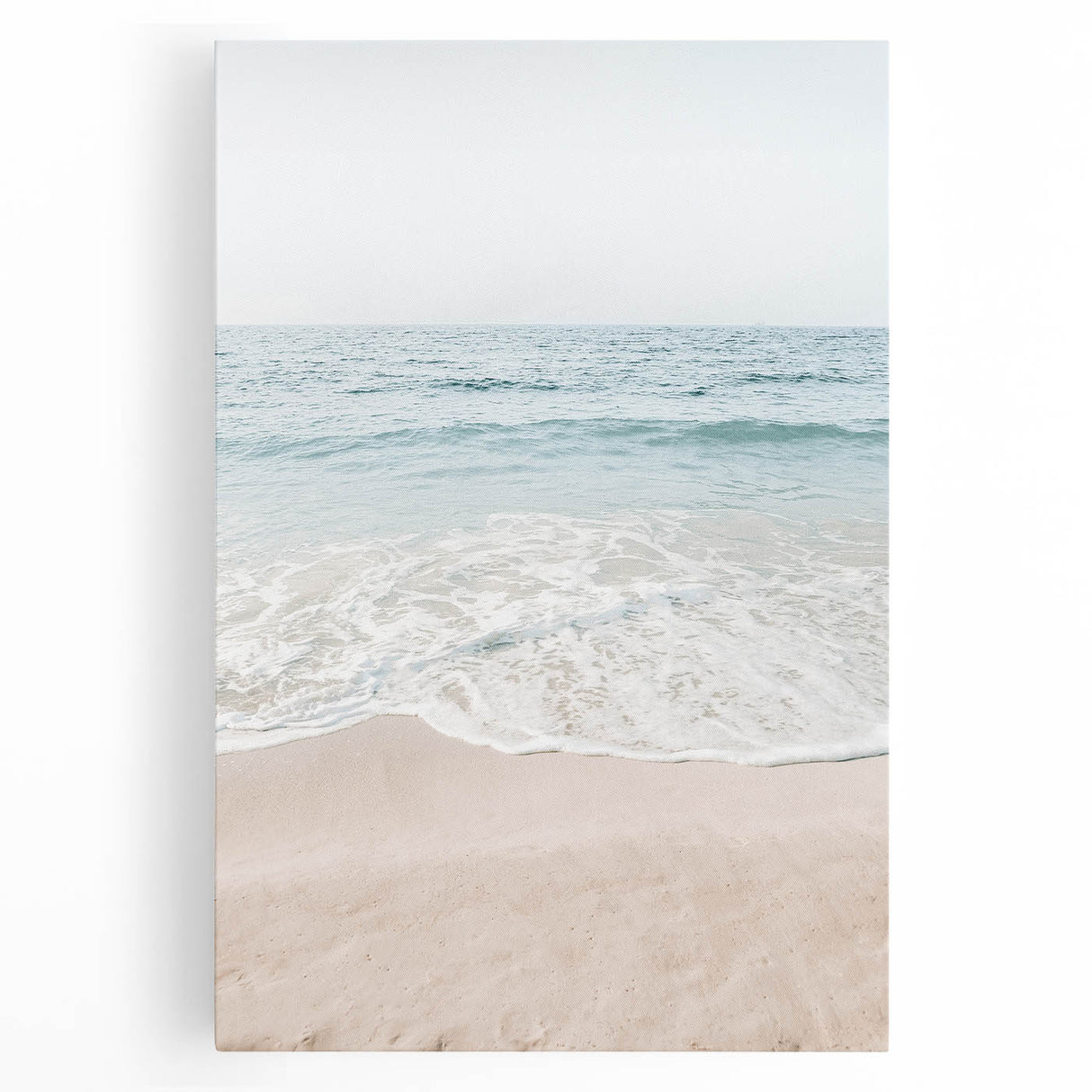 Large black and white abstract canvas art, ideal for kitchen wall art.