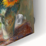 Sunflower Bouquet Living Room Wall Art – Modern Canvas Print