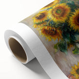 Sunflower Bouquet Living Room Wall Art – Modern Canvas Print