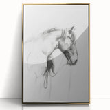 Framed acrylic wall art featuring a vibrant gold and animal design, showcasing intricate details and a modern aesthetic, perfect for enhancing home decor.