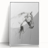 Framed acrylic artwork showcasing a vibrant animal design with a white border, perfect for home decor. Ideal for animal lovers seeking unique wall art.