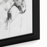 Close-up of a framed canvas artwork featuring a vibrant animal design, showcasing intricate details and rich colors, perfect for enhancing home decor.