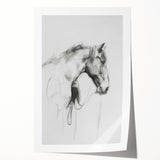Rolled canvas print showcasing vibrant animal illustrations in a whimsical style, elegantly packaged in a durable cardboard tube, perfect for home decor.