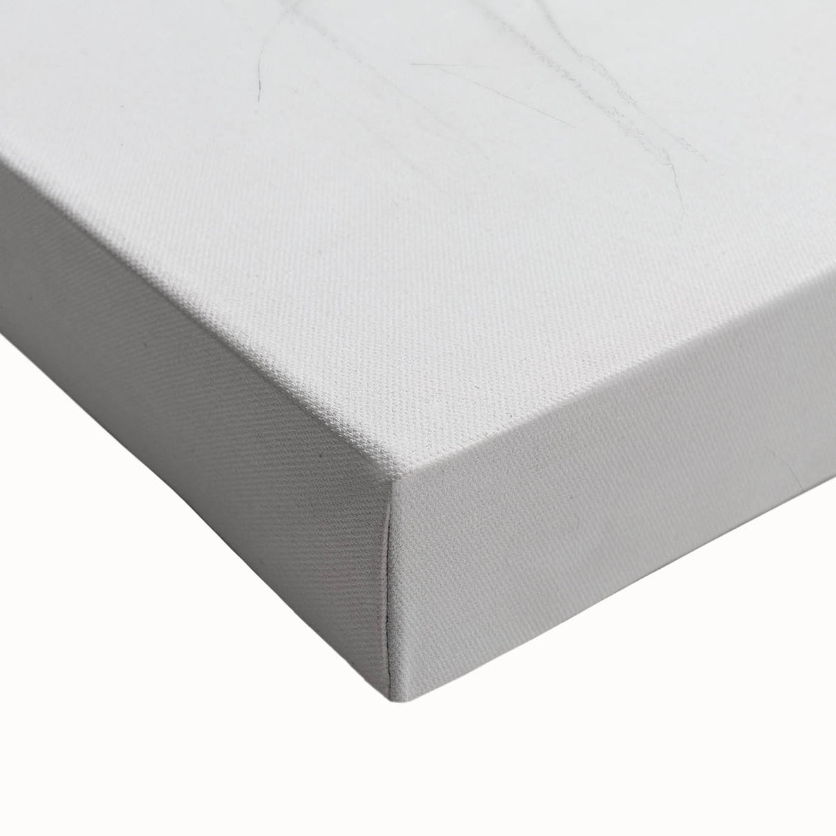 Close-up view of a vibrant stretched canvas featuring a colorful animal design, showcasing intricate textures and details, ideal for home decor and art enthusiasts.