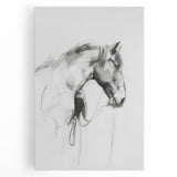 Vibrant stretched canvas artwork showcasing a colorful animal design, perfect for adding a playful touch to home decor. Ideal for animal lovers and art enthusiasts.