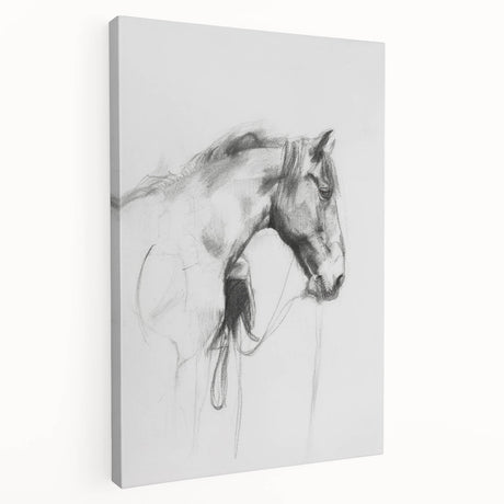 Stretched canvas art showcasing a vibrant animal design in vivid colors, featuring a textured surface and neatly displayed from a side view, ideal for home decor.