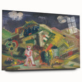 Expressionism Wall Art - In the Pasture by Arnold Peter Weisz
