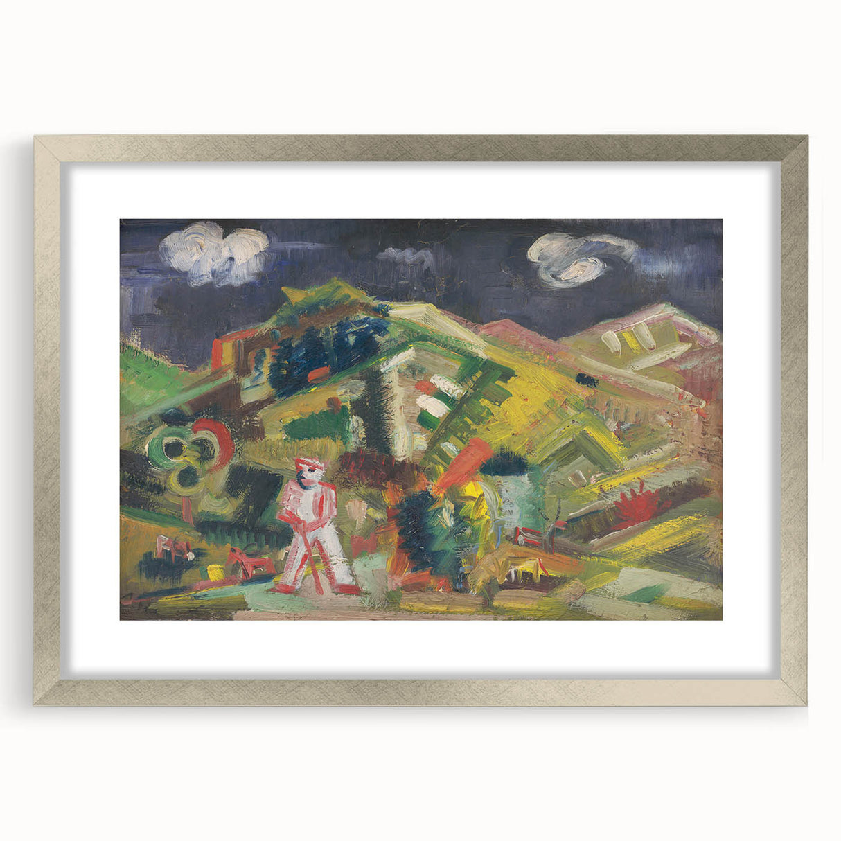 Expressionism Wall Art - In the Pasture by Arnold Peter Weisz