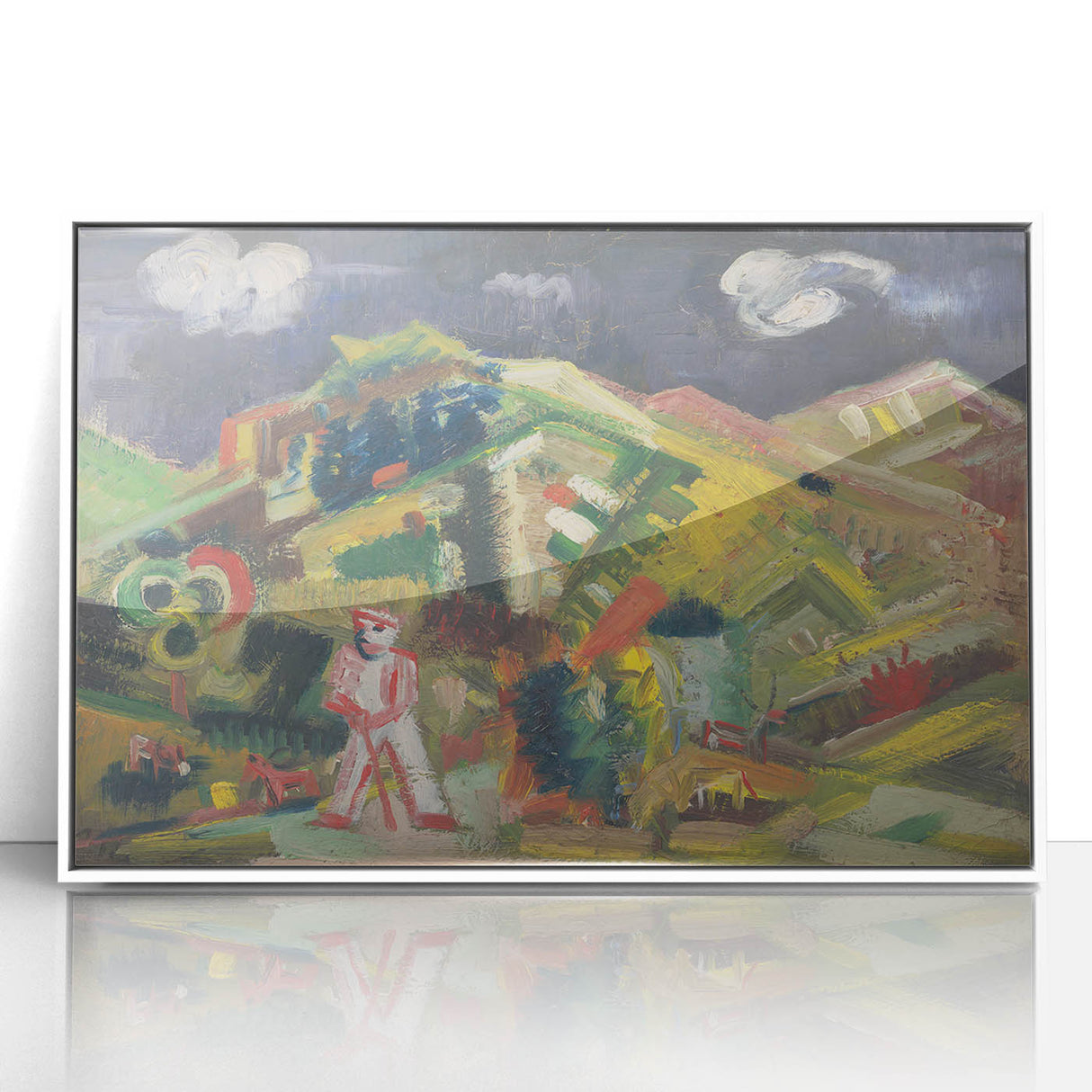 Expressionism Wall Art - In the Pasture by Arnold Peter Weisz