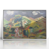 Expressionism Wall Art - In the Pasture by Arnold Peter Weisz