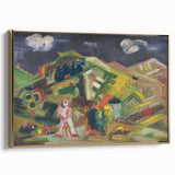 Expressionism Wall Art - In the Pasture by Arnold Peter Weisz