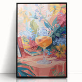 Large abstract wall art in black and white tones, acrylic print framed, ideal for modern living room decor.