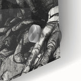 Modern Wall Art - Dramatic War Scene Illustration - Historical Art Print