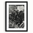 Modern Wall Art - Dramatic War Scene Illustration - Historical Art Print