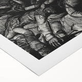Modern Wall Art - Dramatic War Scene Illustration - Historical Art Print