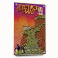 Fleetwood Mac Retro Wall Art - Vintage Prints & Mid-Century Poster
