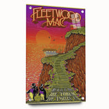 Fleetwood Mac Retro Wall Art - Vintage Prints & Mid-Century Poster