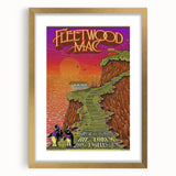 Fleetwood Mac Retro Wall Art - Vintage Prints & Mid-Century Poster