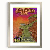 Fleetwood Mac Retro Wall Art - Vintage Prints & Mid-Century Poster