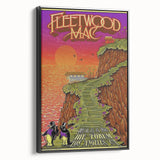 Fleetwood Mac Retro Wall Art - Vintage Prints & Mid-Century Poster