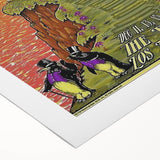 Fleetwood Mac Retro Wall Art - Vintage Prints & Mid-Century Poster