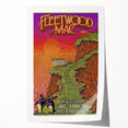 Fleetwood Mac Retro Wall Art - Vintage Prints & Mid-Century Poster