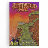 Fleetwood Mac Retro Wall Art - Vintage Prints & Mid-Century Poster