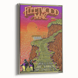 Fleetwood Mac Retro Wall Art - Vintage Prints & Mid-Century Poster