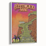 Fleetwood Mac Retro Wall Art - Vintage Prints & Mid-Century Poster