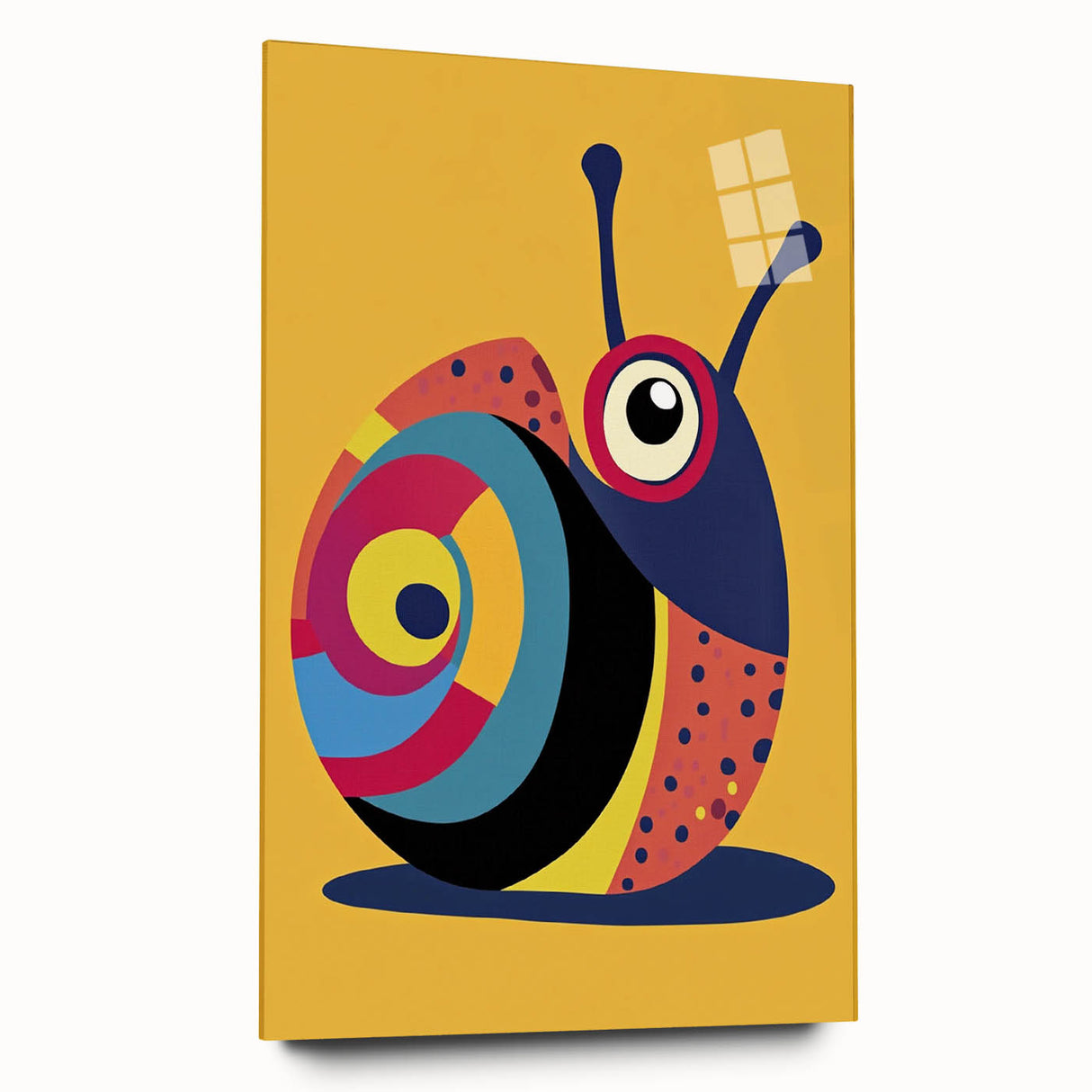 Bold Colorful Snail - Boys Room Wall Art Kids Wall Art Prints