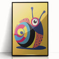 Bold Colorful Snail - Boys Room Wall Art Kids Wall Art Prints
