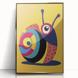 Bold Colorful Snail - Boys Room Wall Art Kids Wall Art Prints