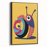 Bold Colorful Snail - Boys Room Wall Art Kids Wall Art Prints