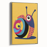 Bold Colorful Snail - Boys Room Wall Art Kids Wall Art Prints