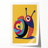 Bold Colorful Snail - Boys Room Wall Art Kids Wall Art Prints