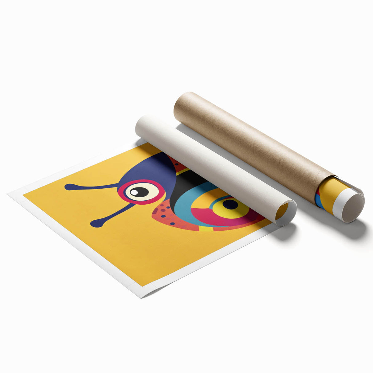 Bold Colorful Snail - Boys Room Wall Art Kids Wall Art Prints