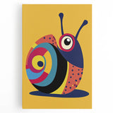 Bold Colorful Snail - Boys Room Wall Art Kids Wall Art Prints