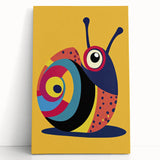 Bold Colorful Snail - Boys Room Wall Art Kids Wall Art Prints
