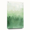 Green Watercolor Abstract Nursery Wall Art – Kids Room Decor