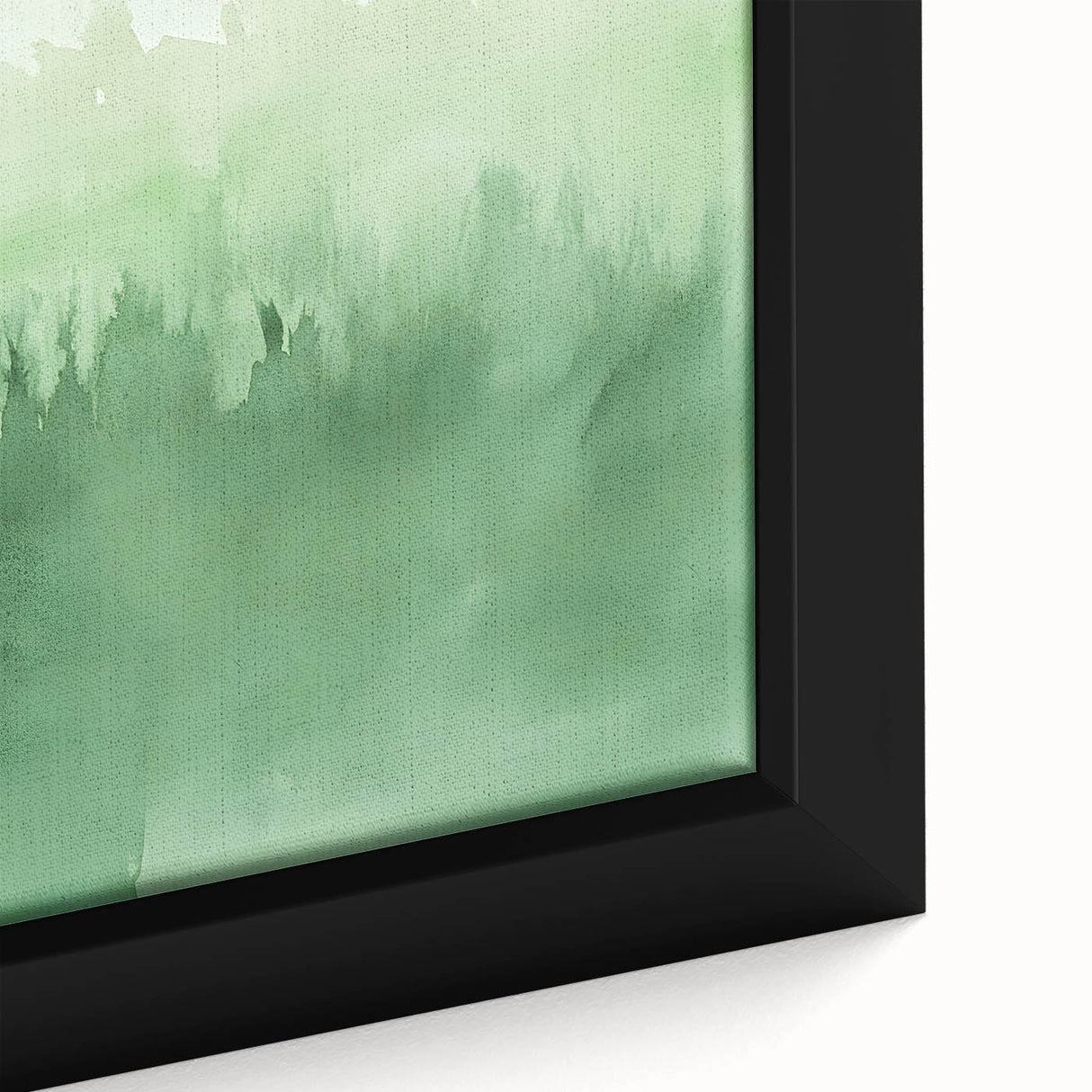 Green Watercolor Abstract Nursery Wall Art – Kids Room Decor