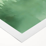 Green Watercolor Abstract Nursery Wall Art – Kids Room Decor