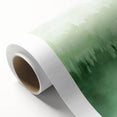 Green Watercolor Abstract Nursery Wall Art – Kids Room Decor