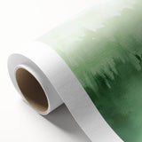 Green Watercolor Abstract Nursery Wall Art – Kids Room Decor