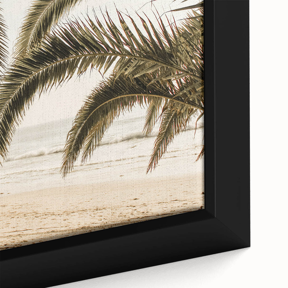 Extra large black wall art featuring a textured, colorful abstract design on framed canvas, ideal for living room decor.