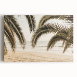 Black and white abstract depiction of summer on stretched canvas, suitable as large kitchen wall art.