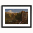 Famous Romantic Era Art: "Il Penseroso" Landscape by Thomas Cole