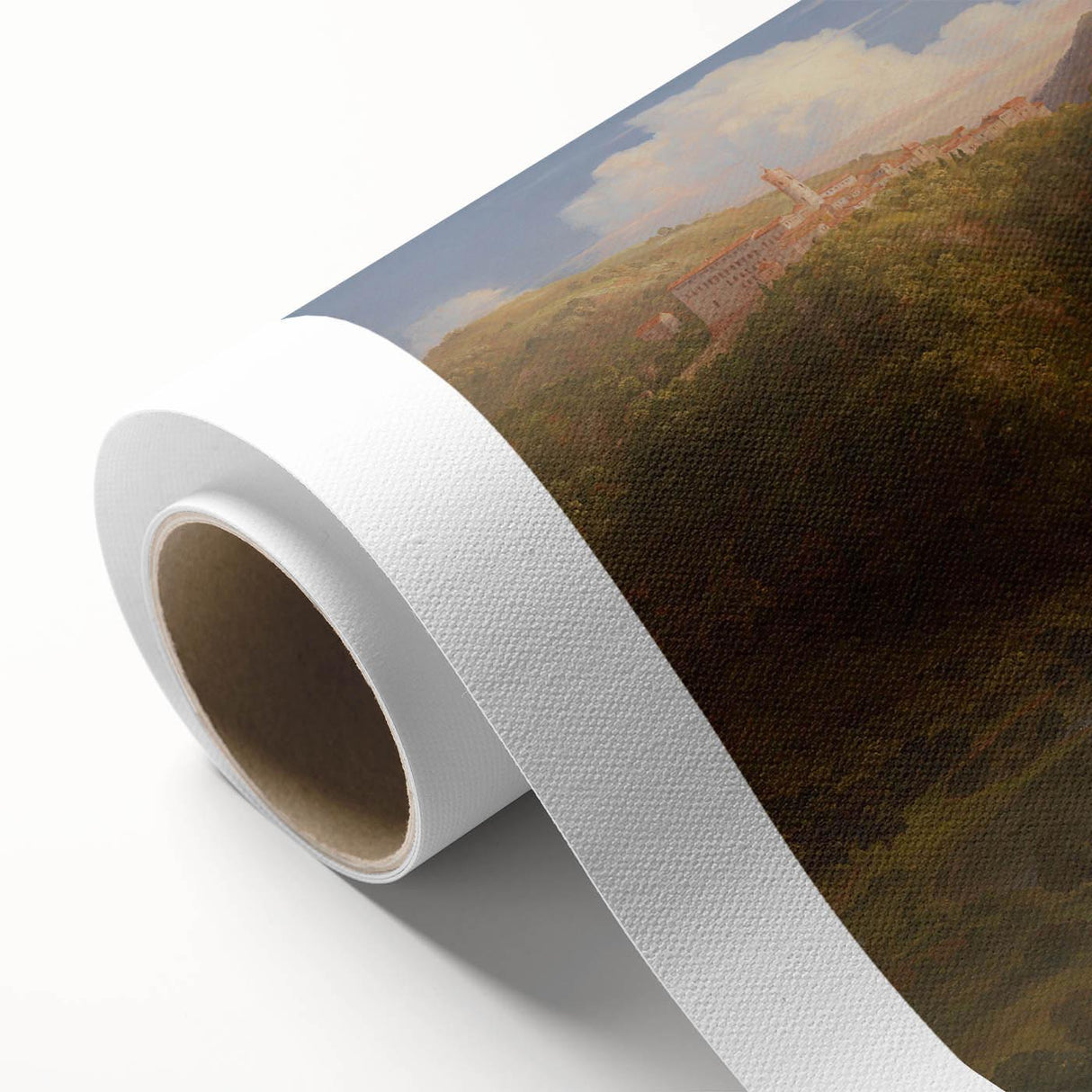 Famous Romantic Era Art: "Il Penseroso" Landscape by Thomas Cole