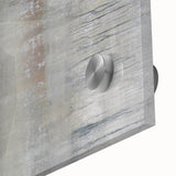 Close-up of vibrant abstract landscape wall art, showcasing rich colors and fluid shapes, designed for modern home decor and artistic expression.