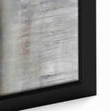 Close-up of a framed abstract landscape wall art canvas showcasing vibrant colors and intricate textures, perfect for modern home decor. Ideal for enhancing living spaces with artistic flair.